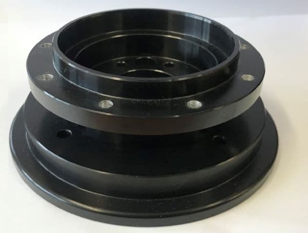 Steering Wheel adapter Boss - Black For Morgan CX