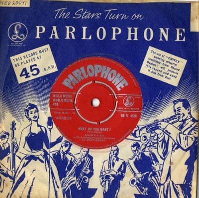 Adam Faith - What Do You Want/From Now Until Forever (R 4591) Ex