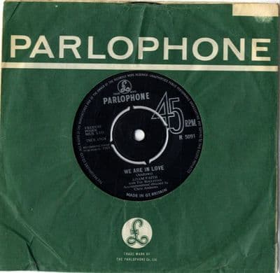 Adam Faith with The Roulettes - We Are In Love/Made For Me (5091) Ex