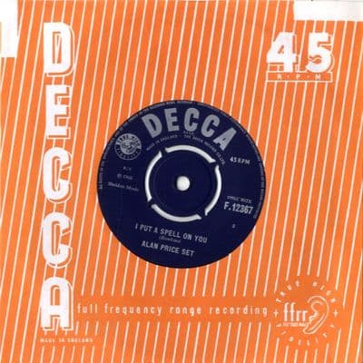 Alan Price Set - I Put A Spell On You/Iechyd-Da (F 12367) Ex