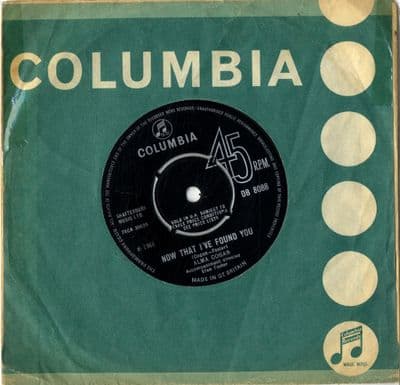 Alma Cogan - Now That I've Found You/More  (DB 8088)