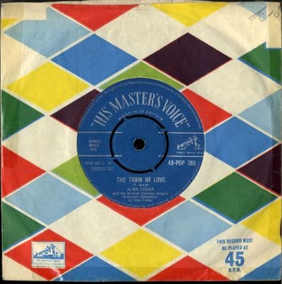 Alma Cogan - The Train Of Love/The 'I Love You' Bit (Pop 760) Ex