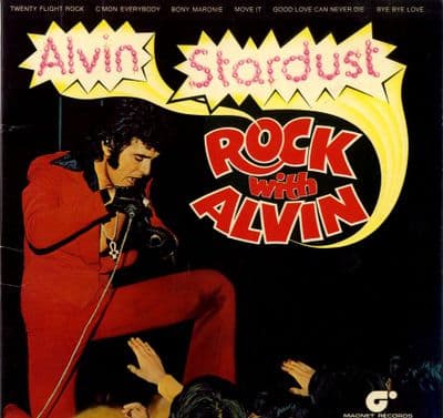 Alvin Stardust - Rock With Alvin (MAG 5007) Gatefold Sleeve + Poster
