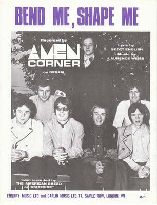 Amen Corner - Bend Me, Shape Me - Mint