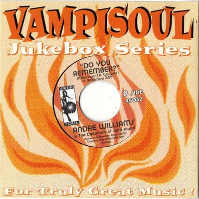 Andre Williams - Do You Remember ?/Prove It To Me (45032) M