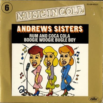 Andrews Sisters - Boogie Woogie Bugle Boy/Rum And Coca Cola (95227) France - M-