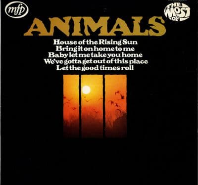 Animals,The - House Of the Rising Sun - Roadrunner (MFP 5218) Ex/M-