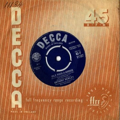 Anthony Newley - Idle Rock-A-Boogie/Idle On Parade (F 11137)