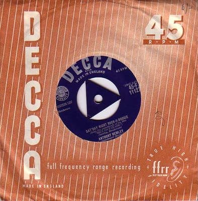 Anthony Newley - Sat'Day Night Rock-A-Boogie/I've Waited So Long (F 11127)