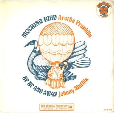 Aretha Franklin - Mocking Bird - Johnny Mathis - Up Up And Away (WB 731) Promo