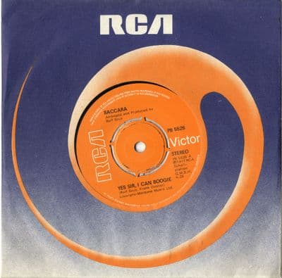 Baccara - Yes Sir, I Can Boogie/Cara Mia (PB 5526) M-