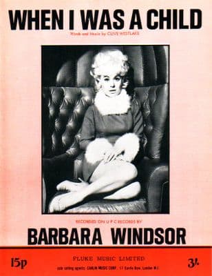 Barbara Windsor - When I Was A Child - Mint