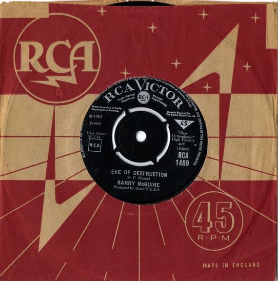 Barry McGuire - Eve Of Destruction/What Exactly .. (1469)