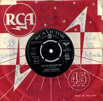 Barry McGuire - The Eve Of Destruction/What Exactly Is A Matter With Me (1469) Ex