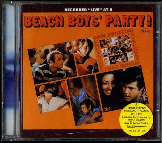 Beach Boys,The - Beach Boy's Party + Stack -O-Tracks - EMI CD