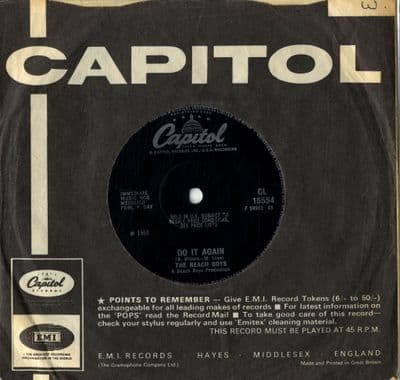 Beach Boys,The - Do It Again/Wake The World (CL 15554) M-