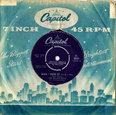 Beach Boys,The - When I Grow Up/She Knows me Too Well  (CL 15361)