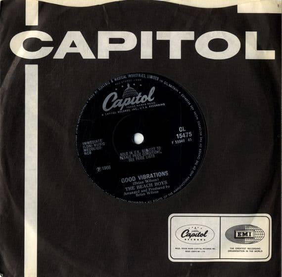 Beach Boys.The - Good Vibrations/Wendy CL 15475)