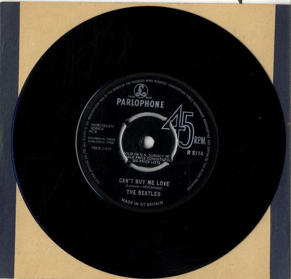 Beatles,The - Can't Buy Me Love/You Can't Do That (R 5114) Oriole Pressing