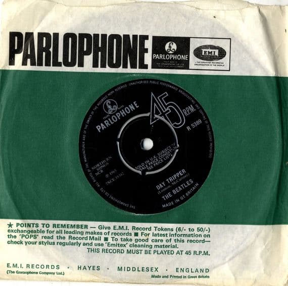 Beatles,The - Day Tripper/We Can Work It Out (R 5389) Ex