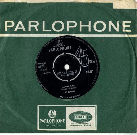 Beatles,The - Eleanor Rigby/Yellow Submarine (R 5493) Small Print