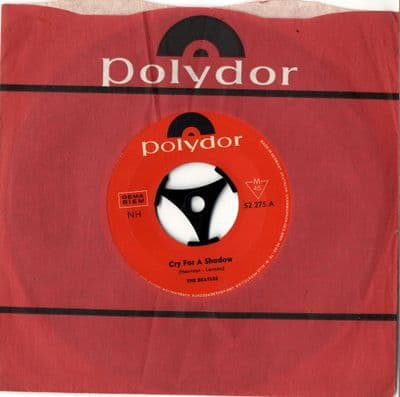 Beatles,The -  Germany - Cry For A Shadow/Why (52 275)