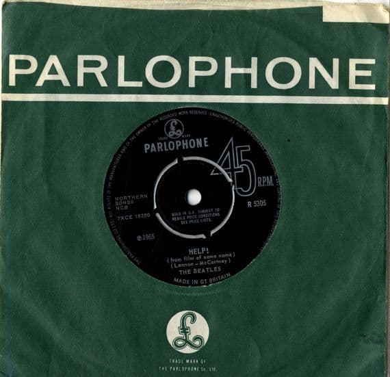 Beatles,The - Help !/I'm Down (R 5305) Ex