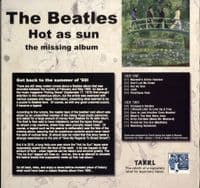 Beatles,The - Hot As Sun - The Missing Album - Turquoise Vinyl - As New