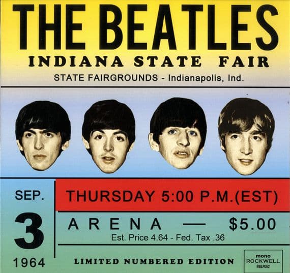 Beatles,The - Indiana State Fair (RWLP 062) Yellow Vinyl - New