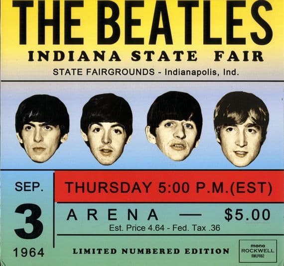 Beatles,The - Indiana State Fair (RWLP 062) Yellow Vinyl - New