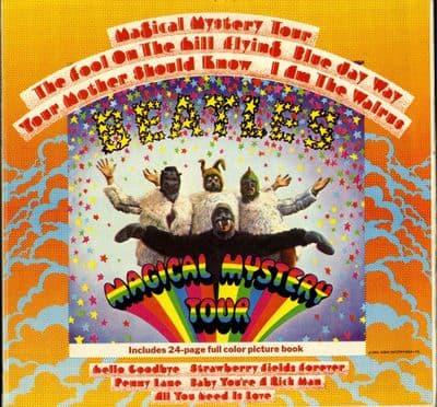 Beatles,The - Magical Mystery Tour (SMAL 2835) Gatefold Sleeve with Booklet - USA - Ex/M-