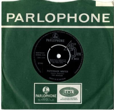 Beatles,The - Paperback Writer/Rain (R 5452) Ex