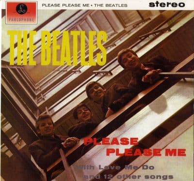 Beatles,The - Please Please Me (PCS 3042)  - Blue Vinyl Stereo Re-Issue - M-/M