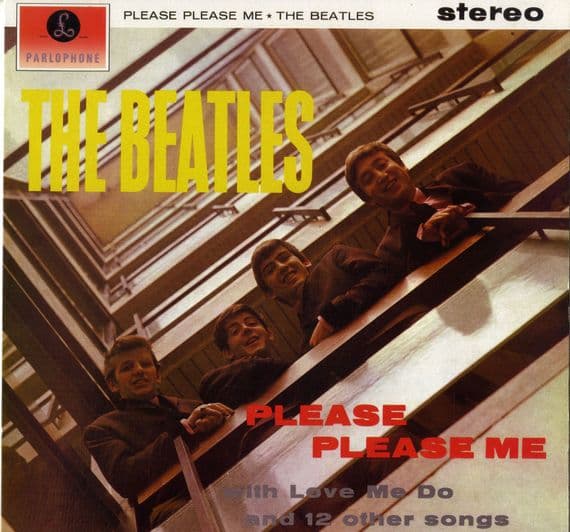 Beatles,The - Please Please Me (PCS 3042)  - Blue Vinyl Stereo Re-Issue - M-/M