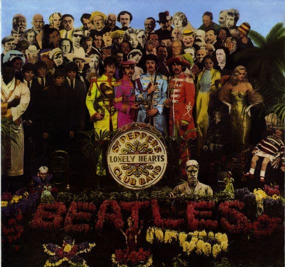 Beatles,The -Sgt. Pepper's Lonely Hearts Club Band (PCS 7027) Red Vinyl Re-Issue  - M-/M