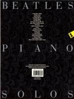 Beatles,The - Songbook - Beatles Piano Solos Volume 1