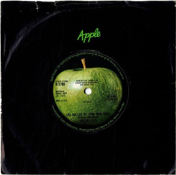 Beatles,The - The Ballad Of John And Yoko/Old Brown Shoe (R 5786)