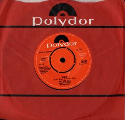 Bee Gees,The - World/Sir Geoffrey Saved The World (56220) M-