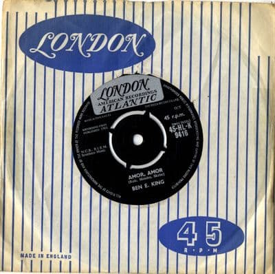 Ben E. King - Amor, Amor/Souvenir Of Mexico (HL-K 9416)