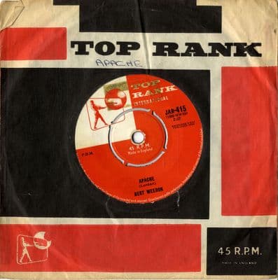 Bert Weedon - Apache/Lonely Guitar (Jar 415)