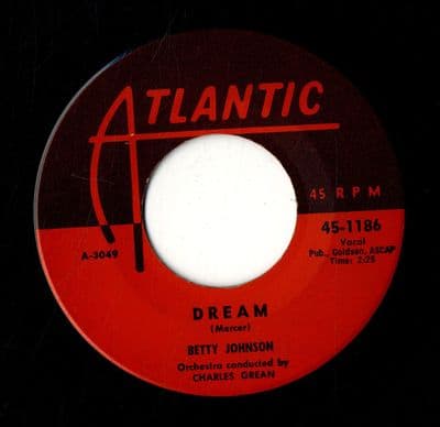 Betty Johnson - Dream/How Much (1186) M-