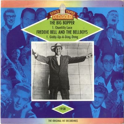 Big Bopper - Freddie Bell - Chantilly Lace/Giddy Up A Ding Dong (OG  9483) M-