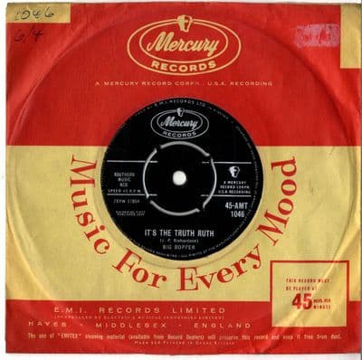 Big Bopper - It's The Truth Ruth/That's What I'm Talking About (AMT 1046) Ex