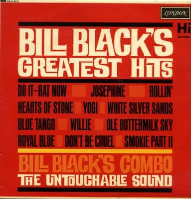 Bill Black's Combo - Greatest Hits (HA-U 8113) Ex