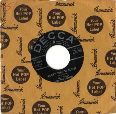 Bill Haley - Forty Cups Of Coffee/Hook,Line And Sinker  (9-30214))