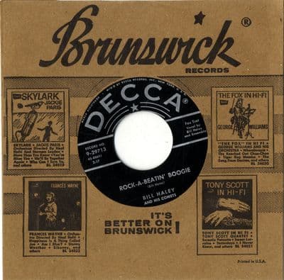 Bill Haley - Rock-A-Beatin' Boogie/Burn That Candle (9-29713)