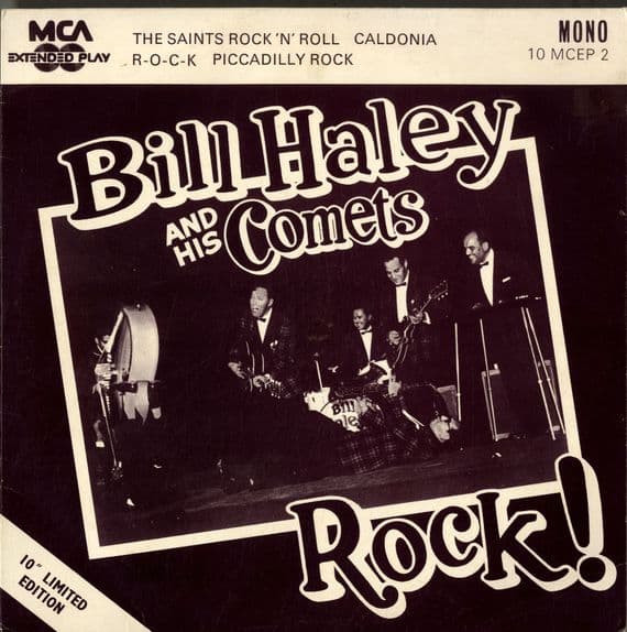 Bill Haley  - Rock  ! - Piccadilly Rock - Caldonia - 10