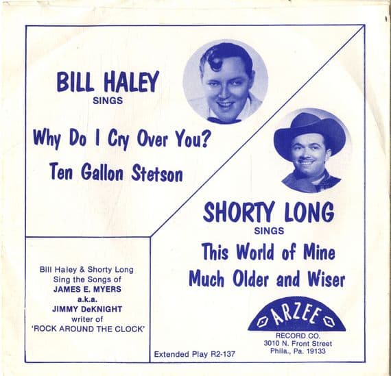 Bill Haley - Shorty Long - Why Do I Cry Over You (RZ 137) M-