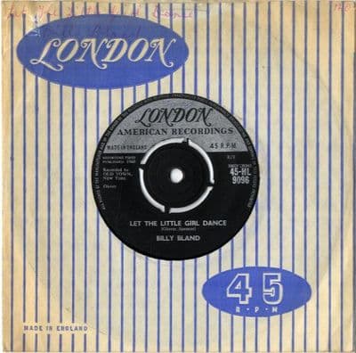 Billy Bland - Let The Little Girl Dance/Sweet Thing (HL 9096)