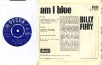 Billy Fury - Am I Blue (DFE 8558)